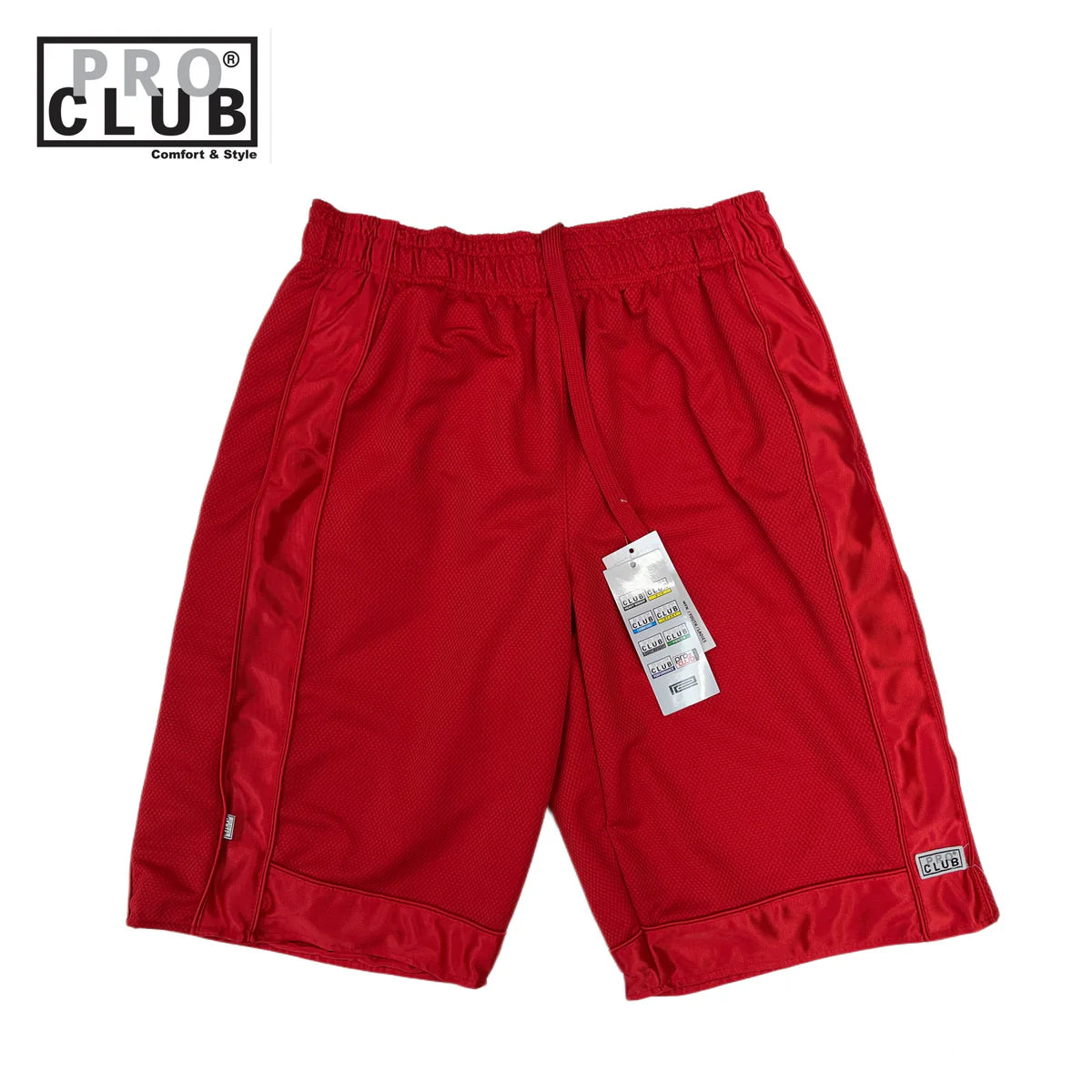 PRO CLUB MEN'S HEAVYWEIGHT MESH BASKETBALL SHORTS