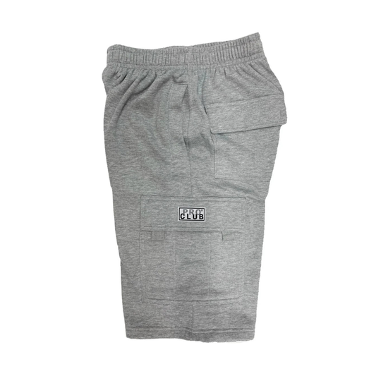 PRO CLUB MEN'S FLEECE CARGO SHORTS