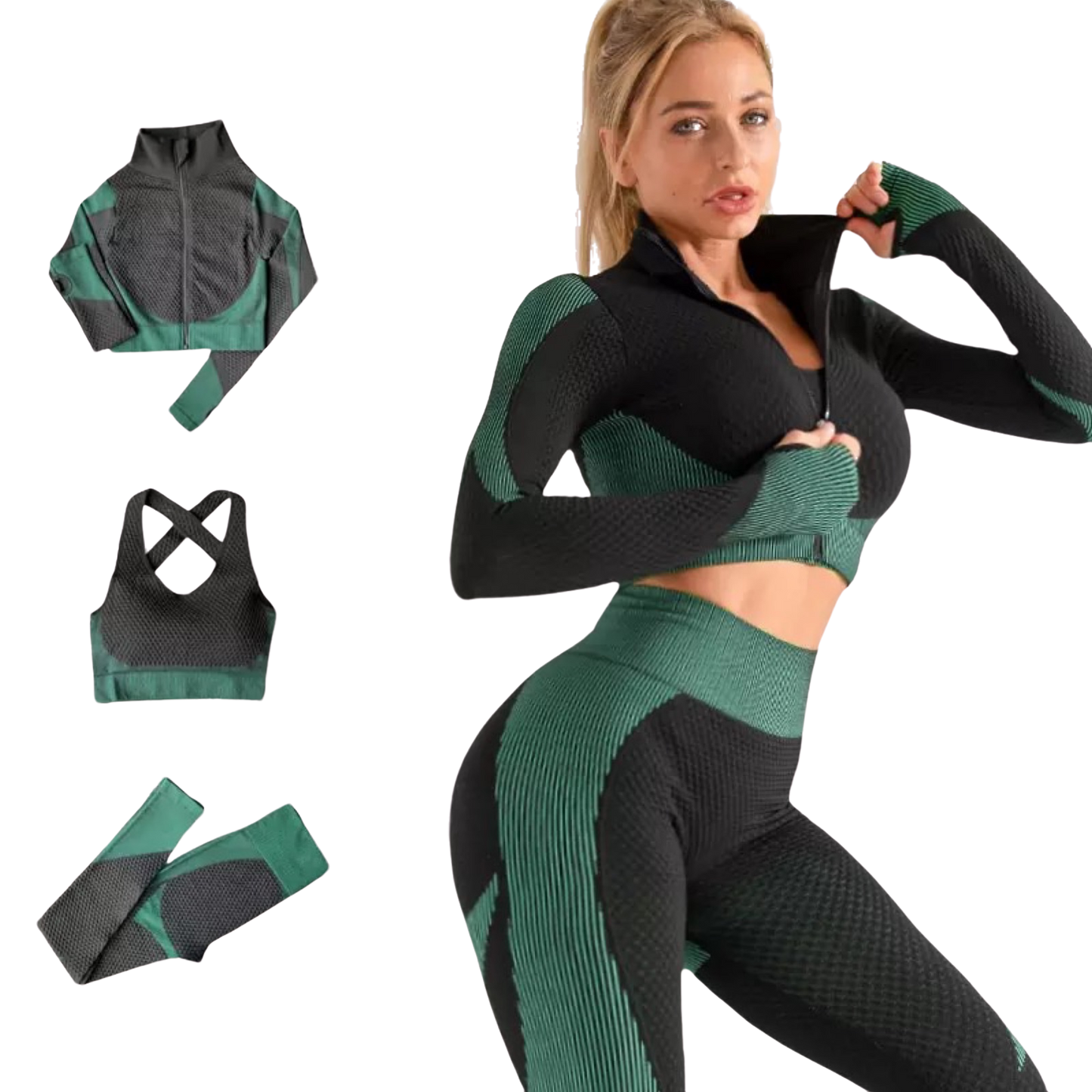 3 PIECES QUAMTICA U-FORM SPORT SUIT