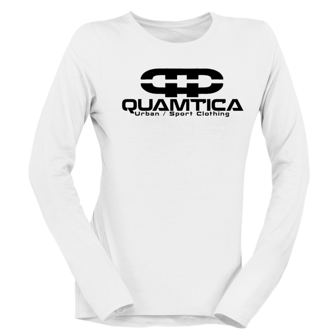 QUAMTICA LOGO LONG SLEEVE T-SHIRTS