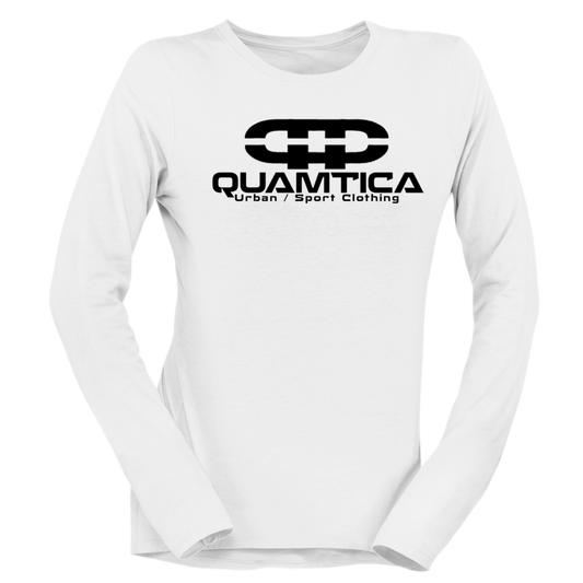 QUAMTICA LOGO LONG SLEEVE T-SHIRTS