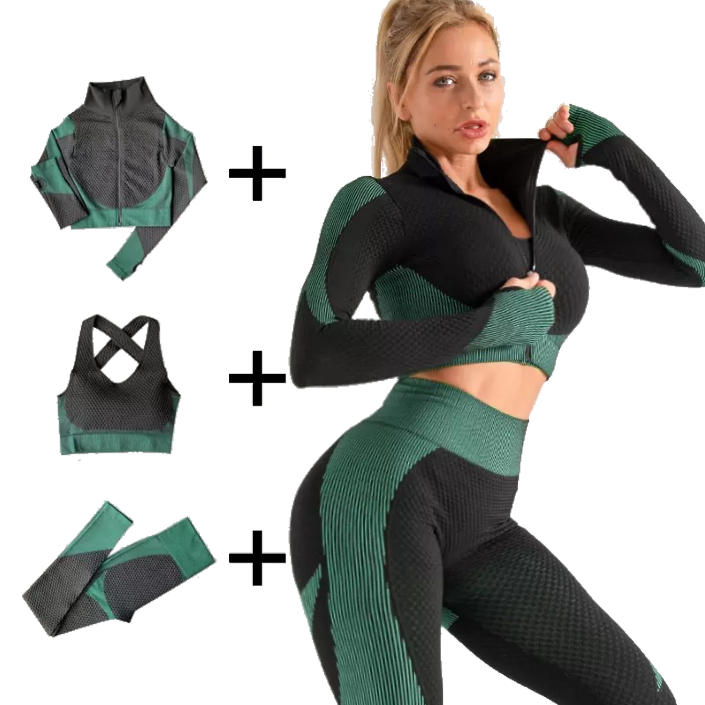 3 PIECES QUAMTICA U-FORM SPORT SUIT