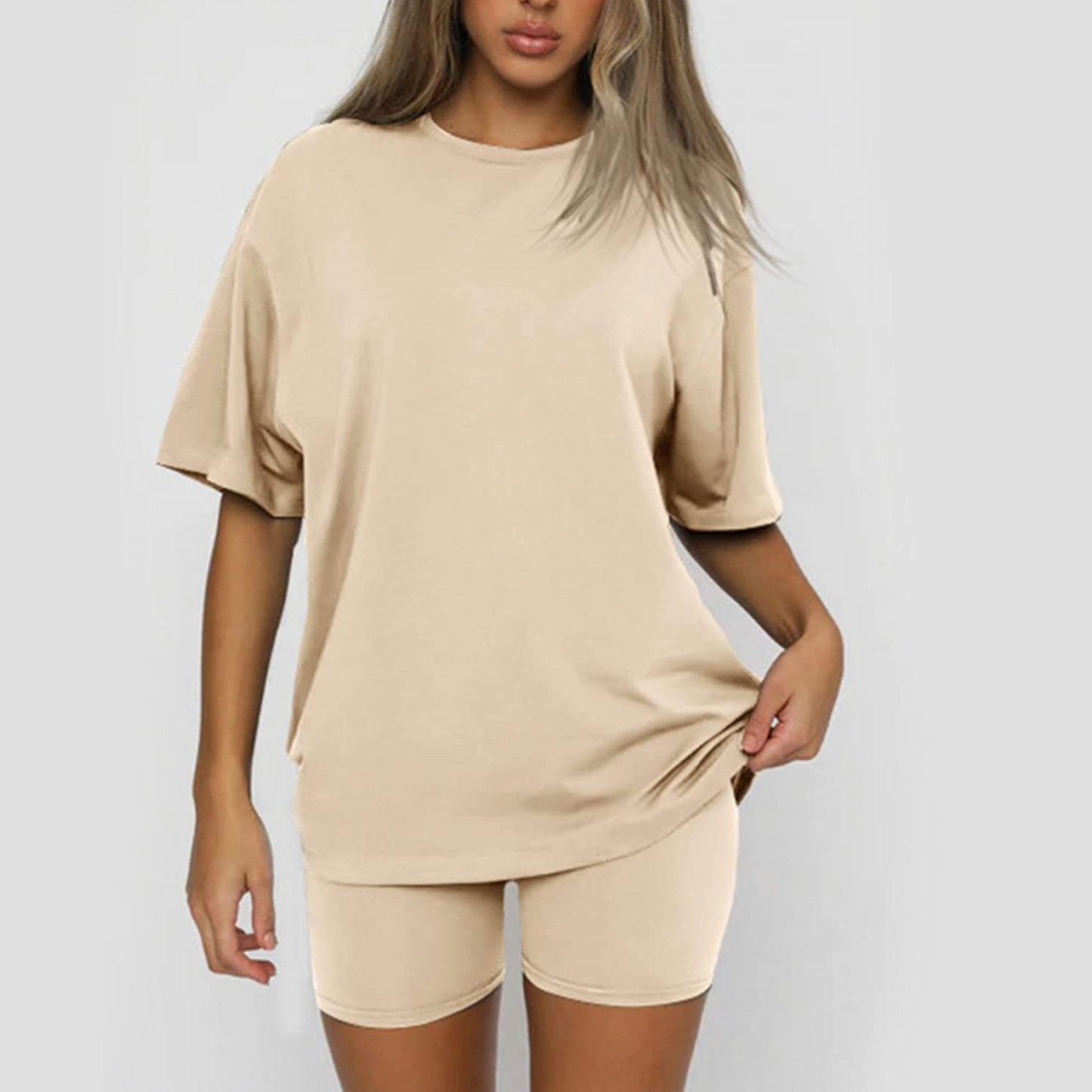 SET OVERSIZE TSHIRT & SHORT
