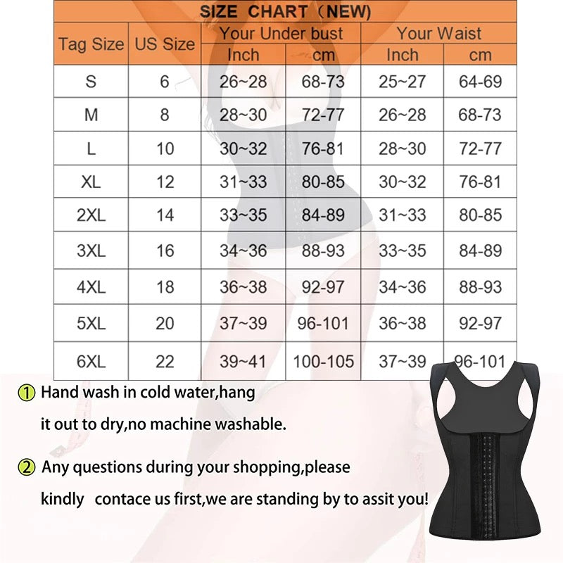WAIST TRAINER & BODY SHAPER