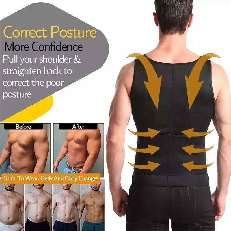 COMPRESSION TANK TOP, WORKOUT SHAPEWEAR
