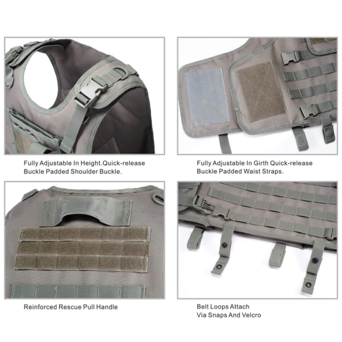 AIRSOFT TACTICAL VEST WWR4