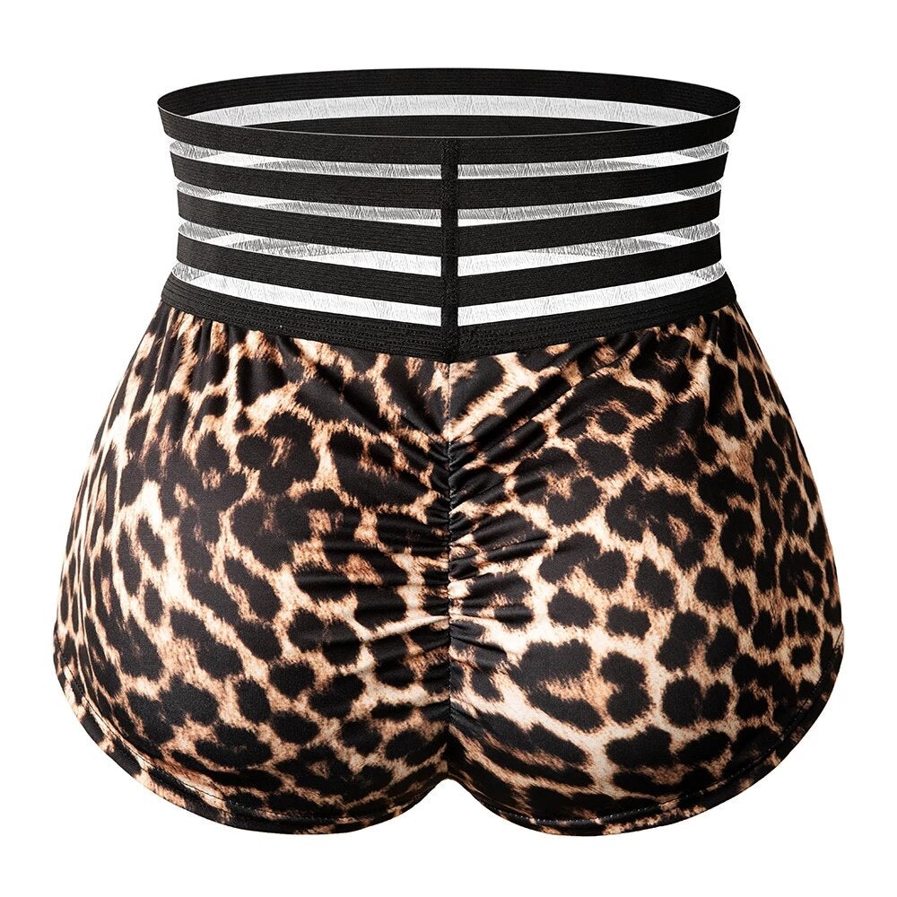 QUAMTICA PUSH UP SHORTS, HIGH WAIST