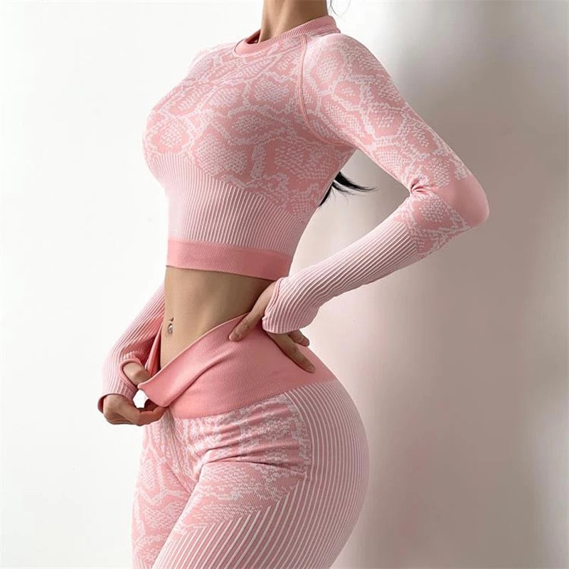 WOMEN GYM SUIT (2 pieces) Mo. XS