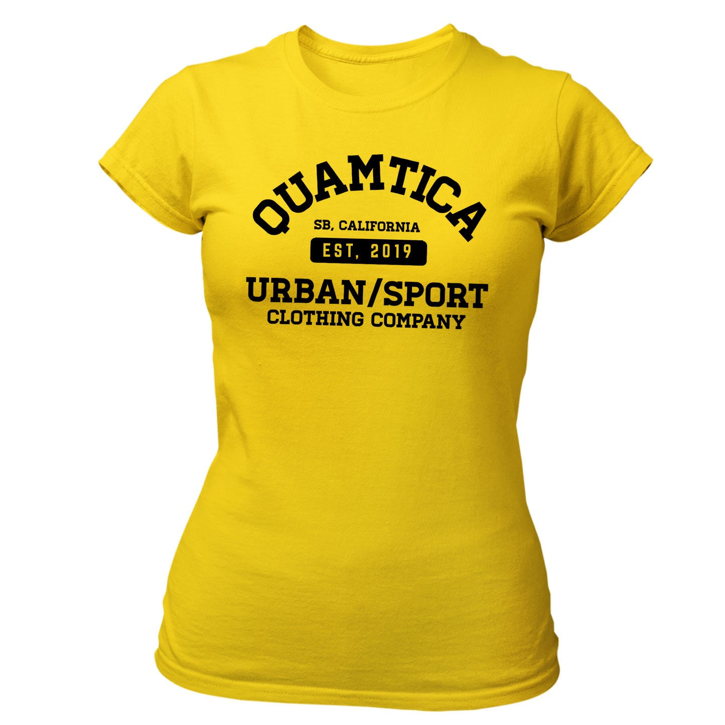 QUAMTICA COMPANY LADIES FIT T-SHIRT