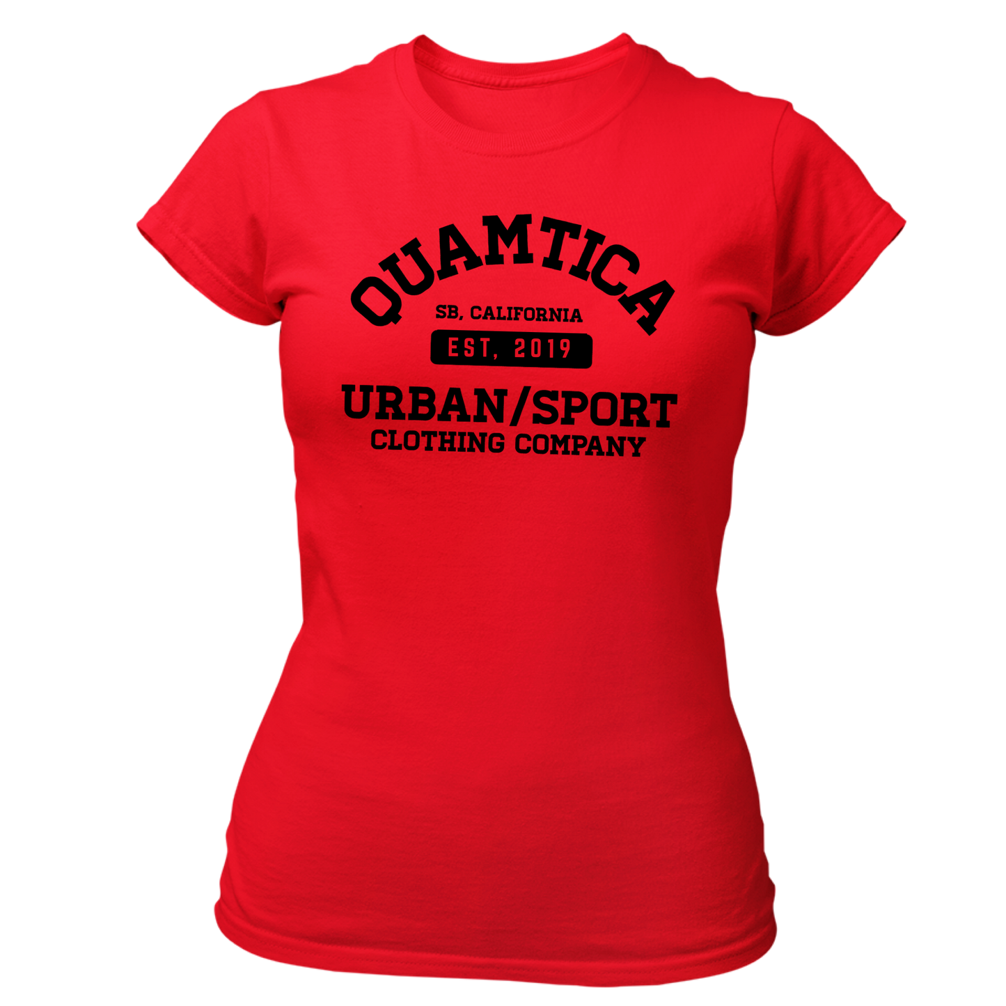 QUAMTICA COMPANY LADIES FIT T-SHIRT