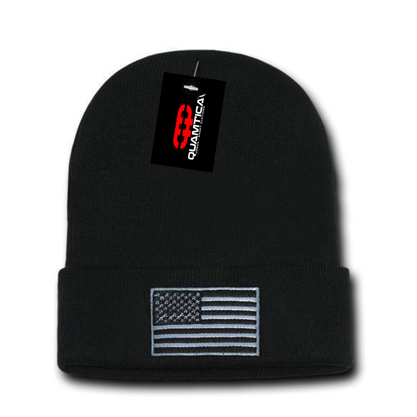QUAMTICA’S AMERICAN FLAG BEANIES