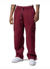 PRO CLUB MEN'S HEAVYWEIGHT FLEECE CARGO PANTS