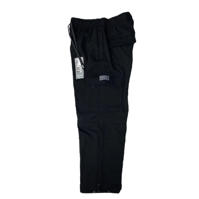 PRO CLUB MEN'S HEAVYWEIGHT FLEECE CARGO PANTS