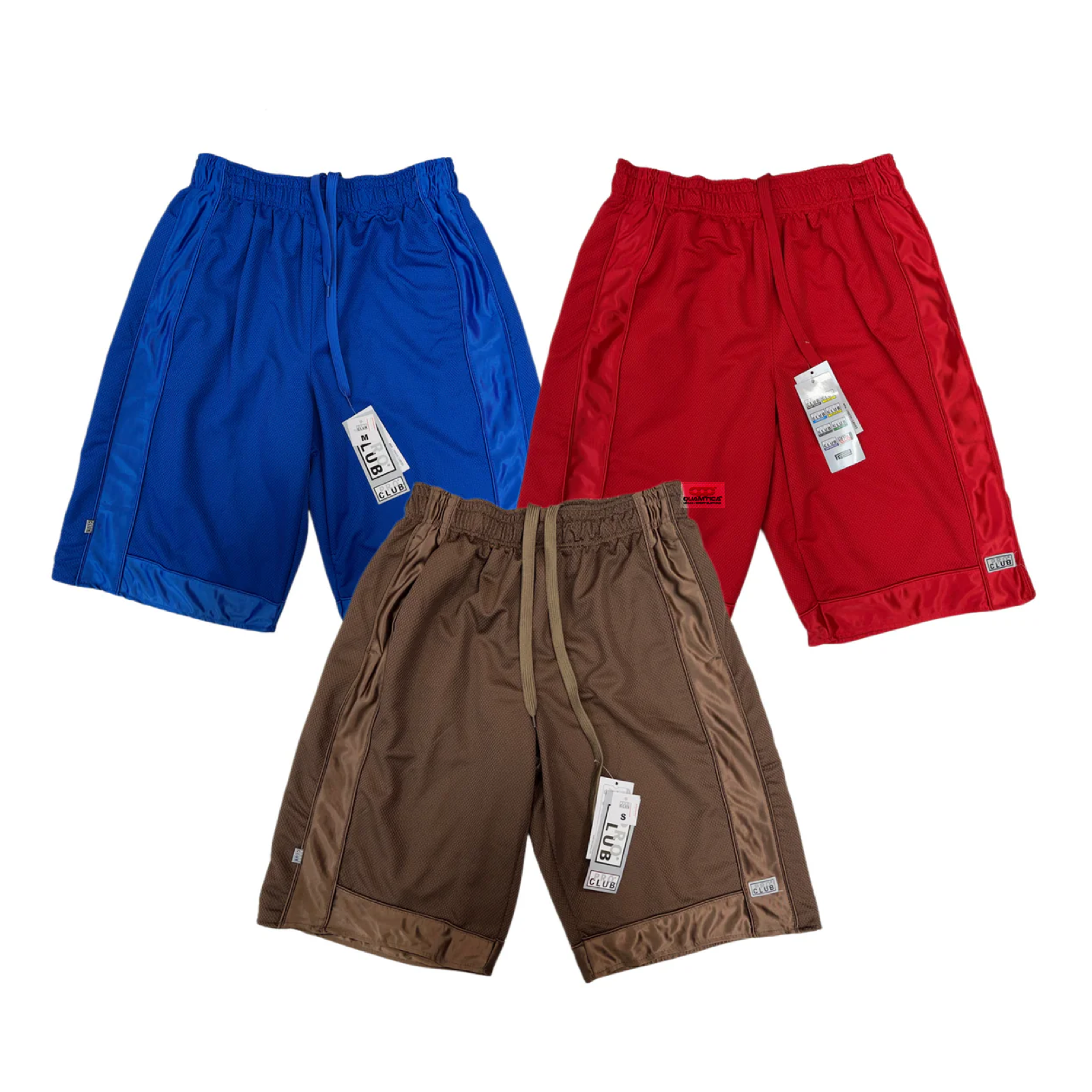 PRO CLUB MEN'S HEAVYWEIGHT MESH BASKETBALL SHORTS