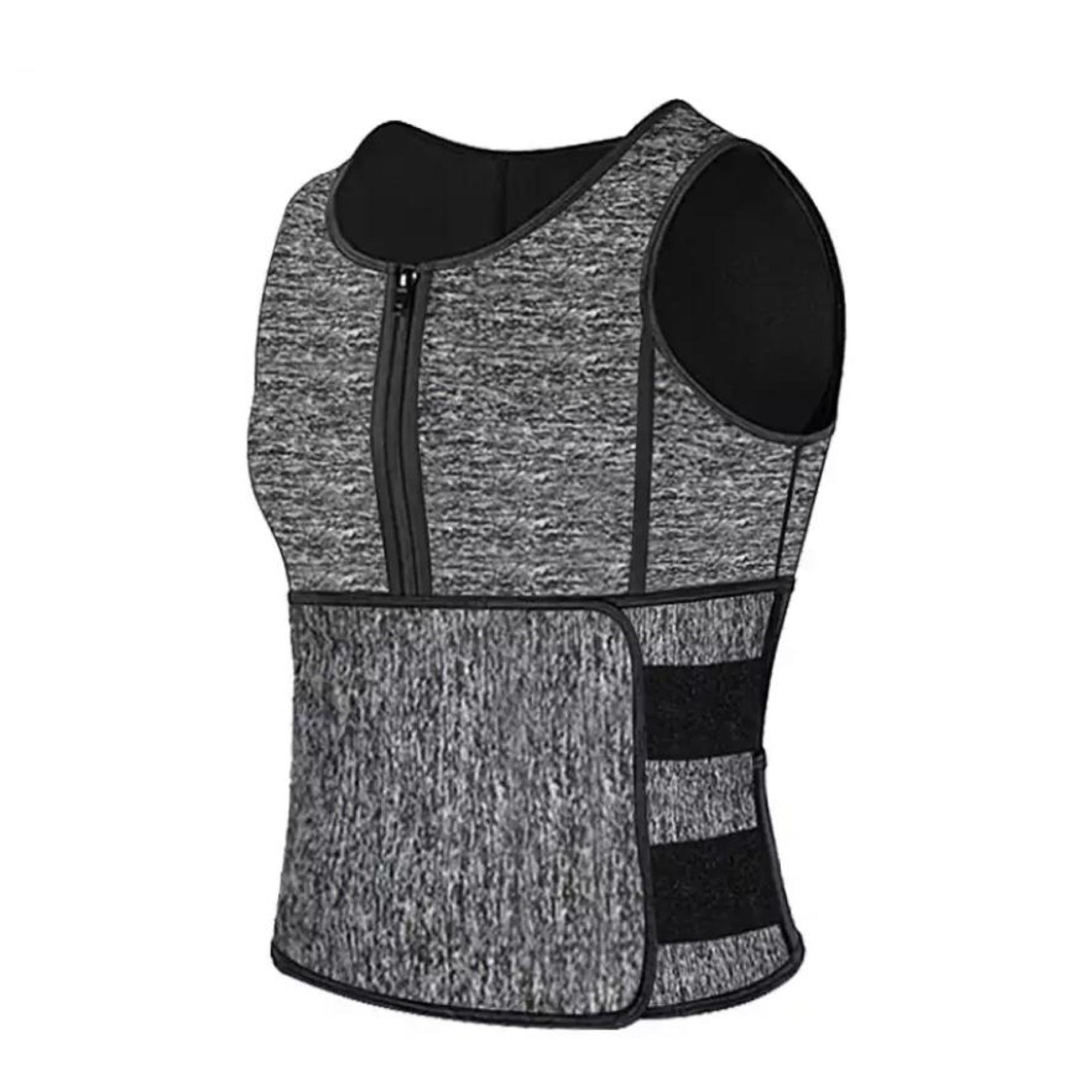 Gynecomastia Compression Tank Top Sweat Sauna Vest Fitness Body Shaper Gym  Shirt 