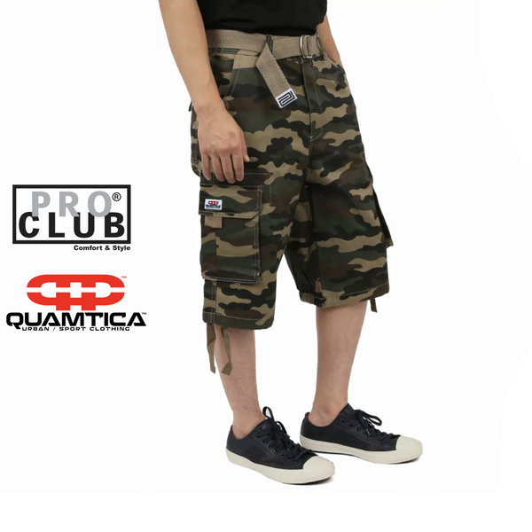 Pro club hot sale camo shorts