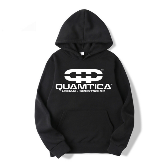QUAMTICA SIGNATURE LOGO HOODIE
