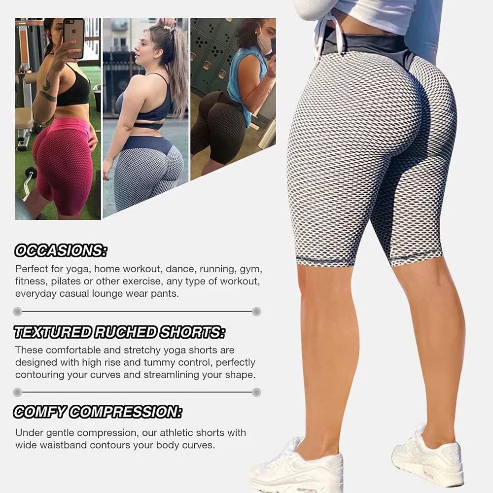 Women Yoga Fitness Sport High Waist Butt Lift Curves Workout