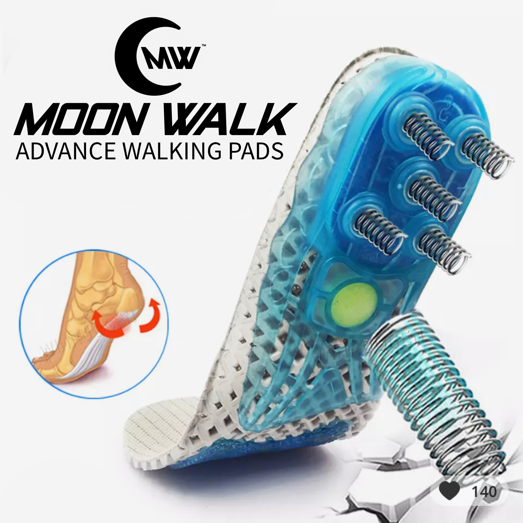 MWR1 MOON WALKING PADS